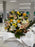 Sympathy flowers basket stand