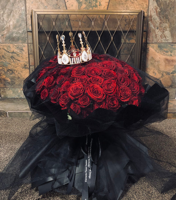 99 red roses